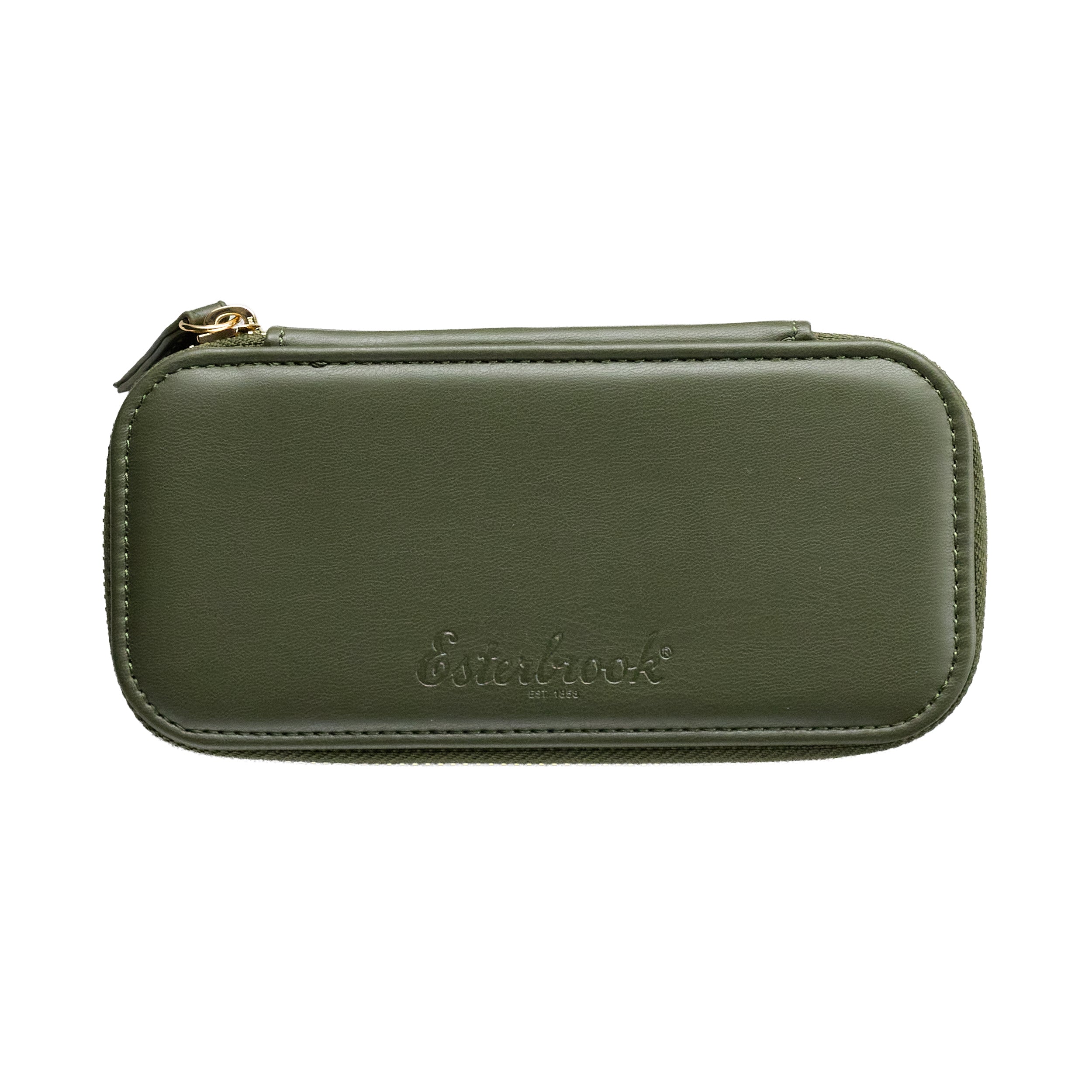 Esterbrook Triple Pen Nook - Moss Green - The Goulet Pen Company