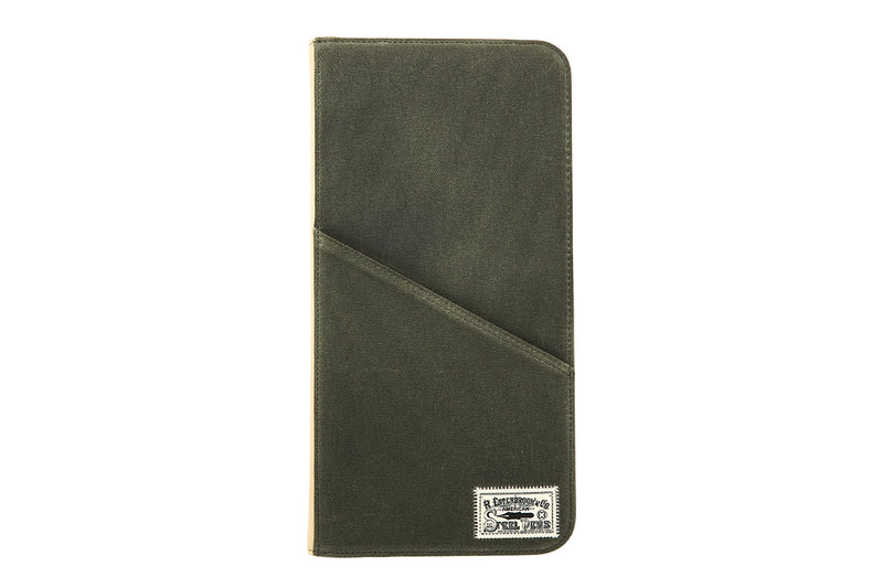 Esterbrook 40 Pen Zipper Canvas Pen Case - Army Green