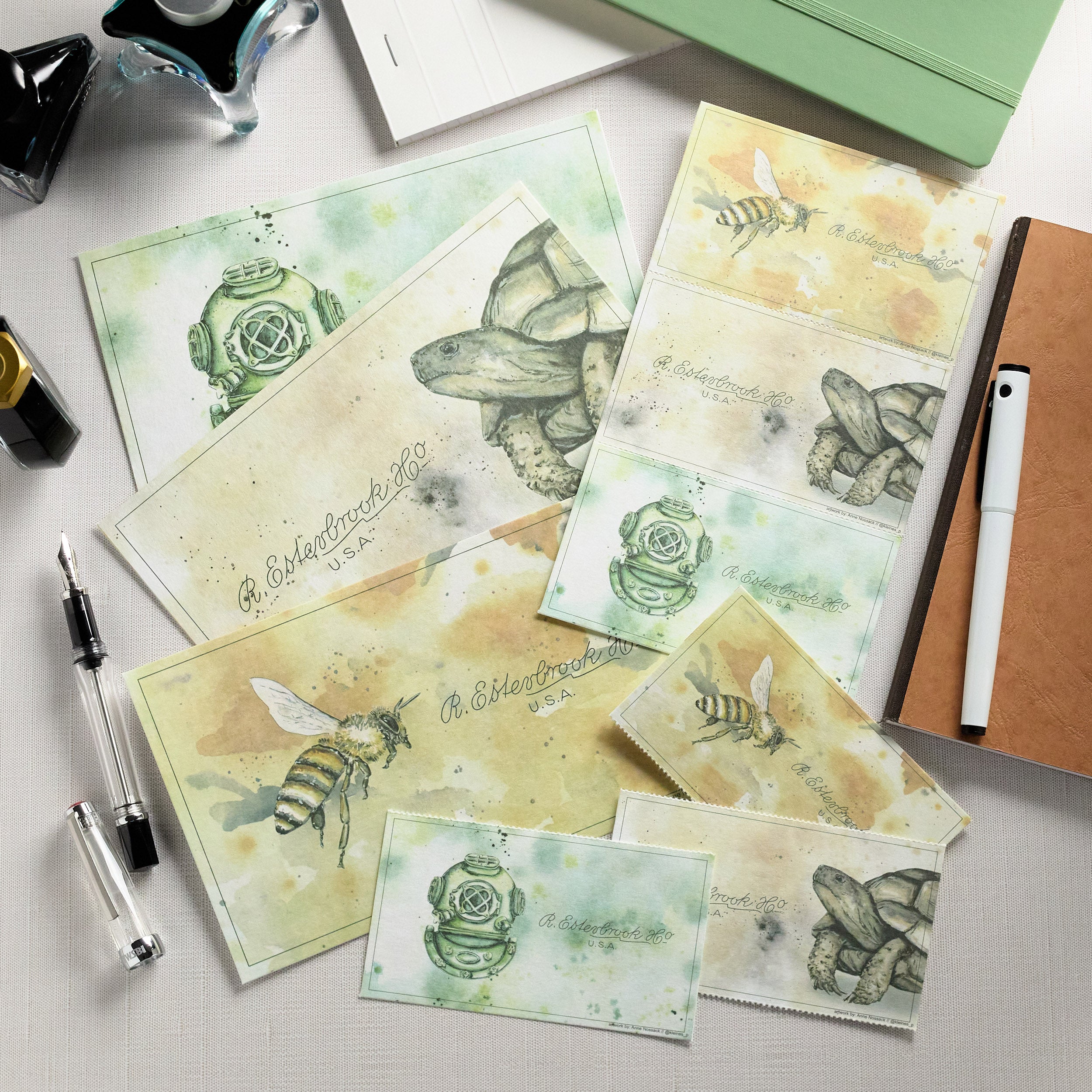 Fountain Pen Ink Blotters - The Goulet Pen Company