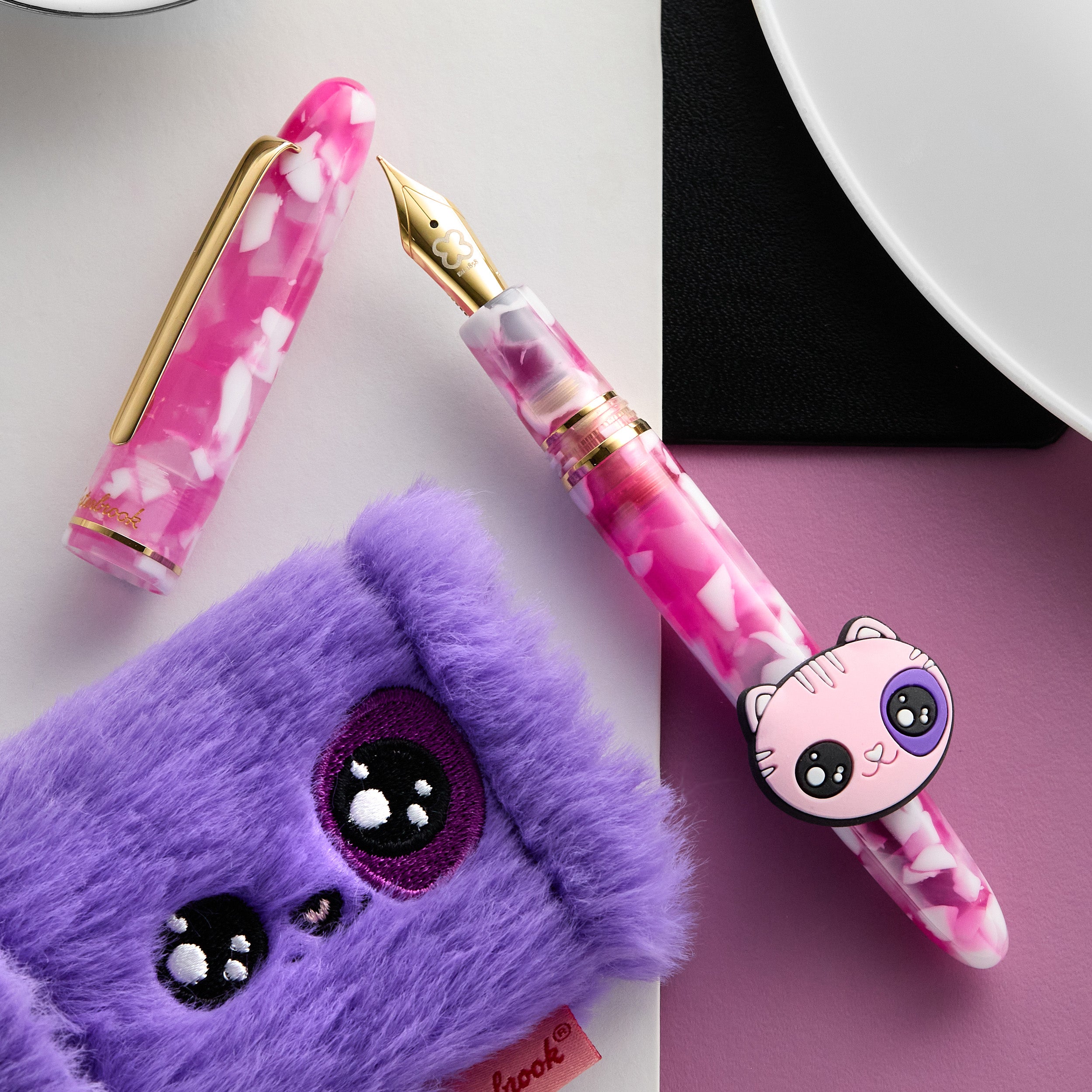 Esterbrook Estie Bestie Fountain Pen - Bubble Gum Pink - The