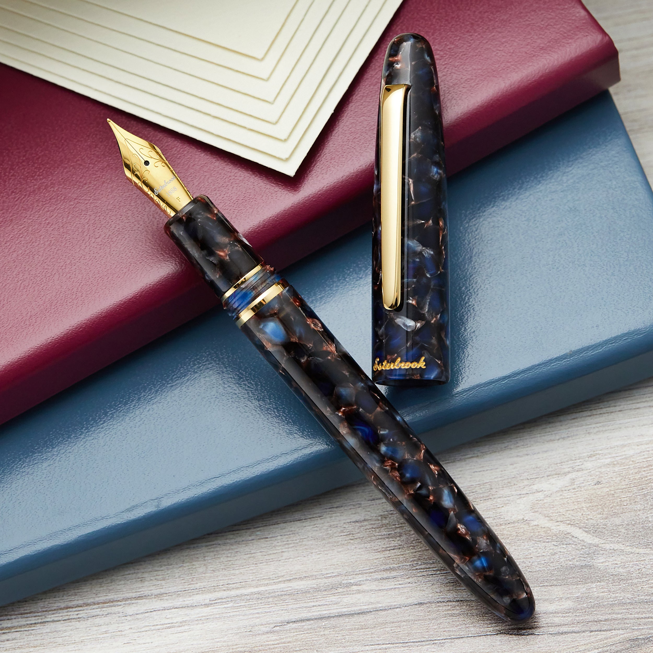 Esterbrook Estie Fountain Pen Nouveau Bleu/Gold The Goulet Pen