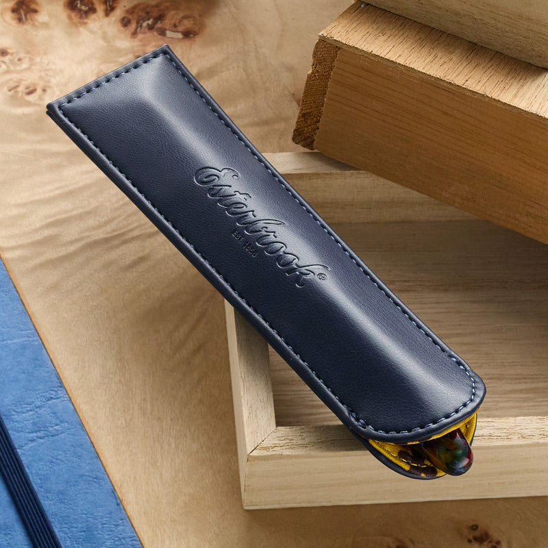 Esterbrook Single Pen Sleeve - Blue Dandelion
