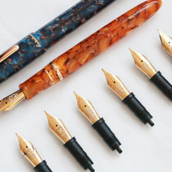 Esterbrook JoWo #6 Steel Nib Unit - Gold