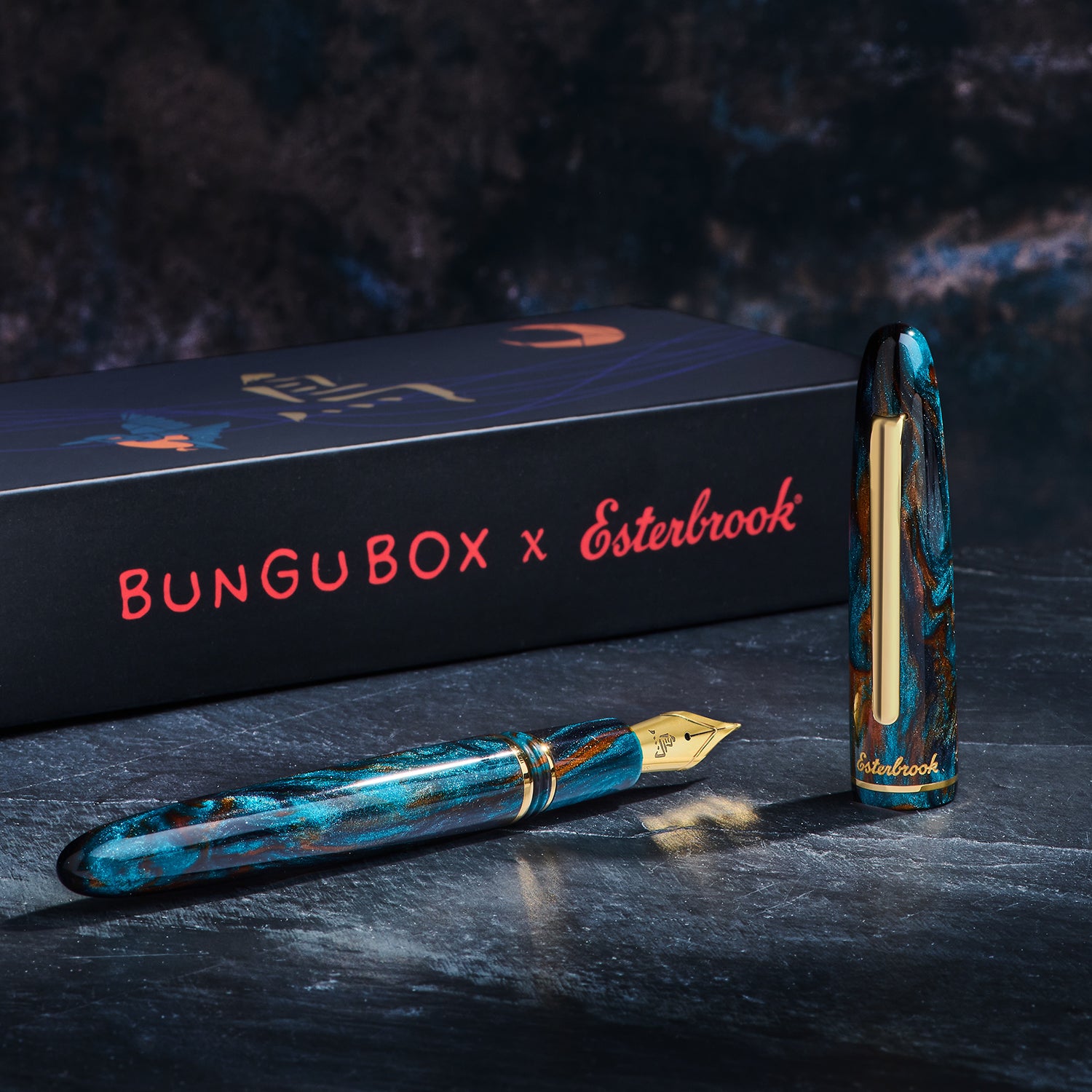 Esterbrook x BUNGUBOX Estie Fountain Pen - Kingfisher (Limited