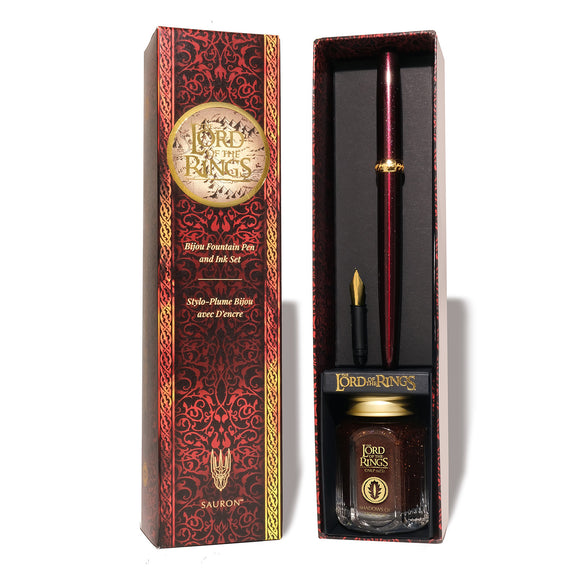 Ferris Wheel Press Lord of the Rings Bijou Fountain Pen & Ink Set - Sauron