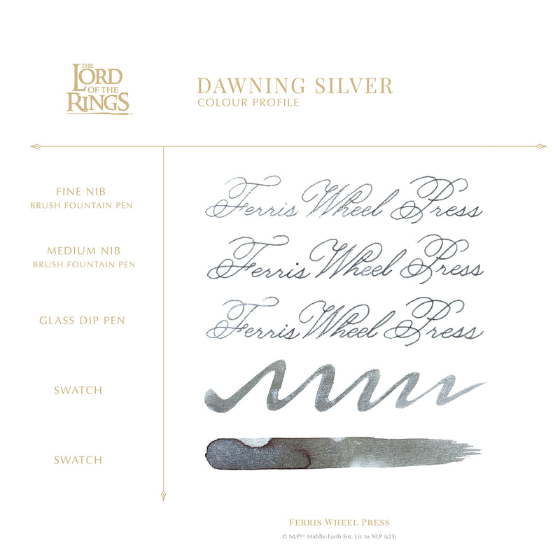 Ferris Wheel Press Lord of the Rings Bijou Fountain Pen & Ink Set - Gandalf