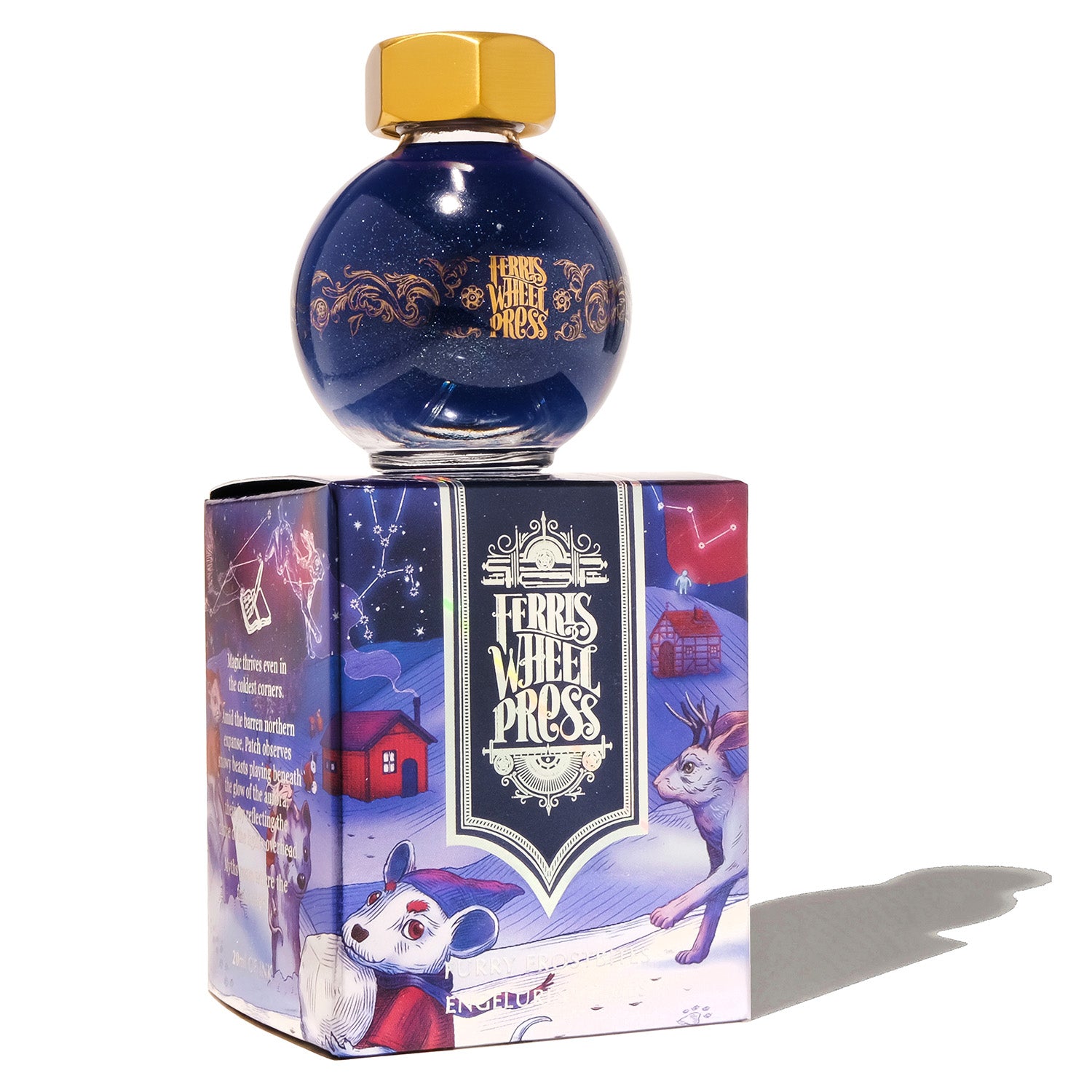 Ferris Wheel Press Furry Frostbites - 20ml Bottled Ink - The