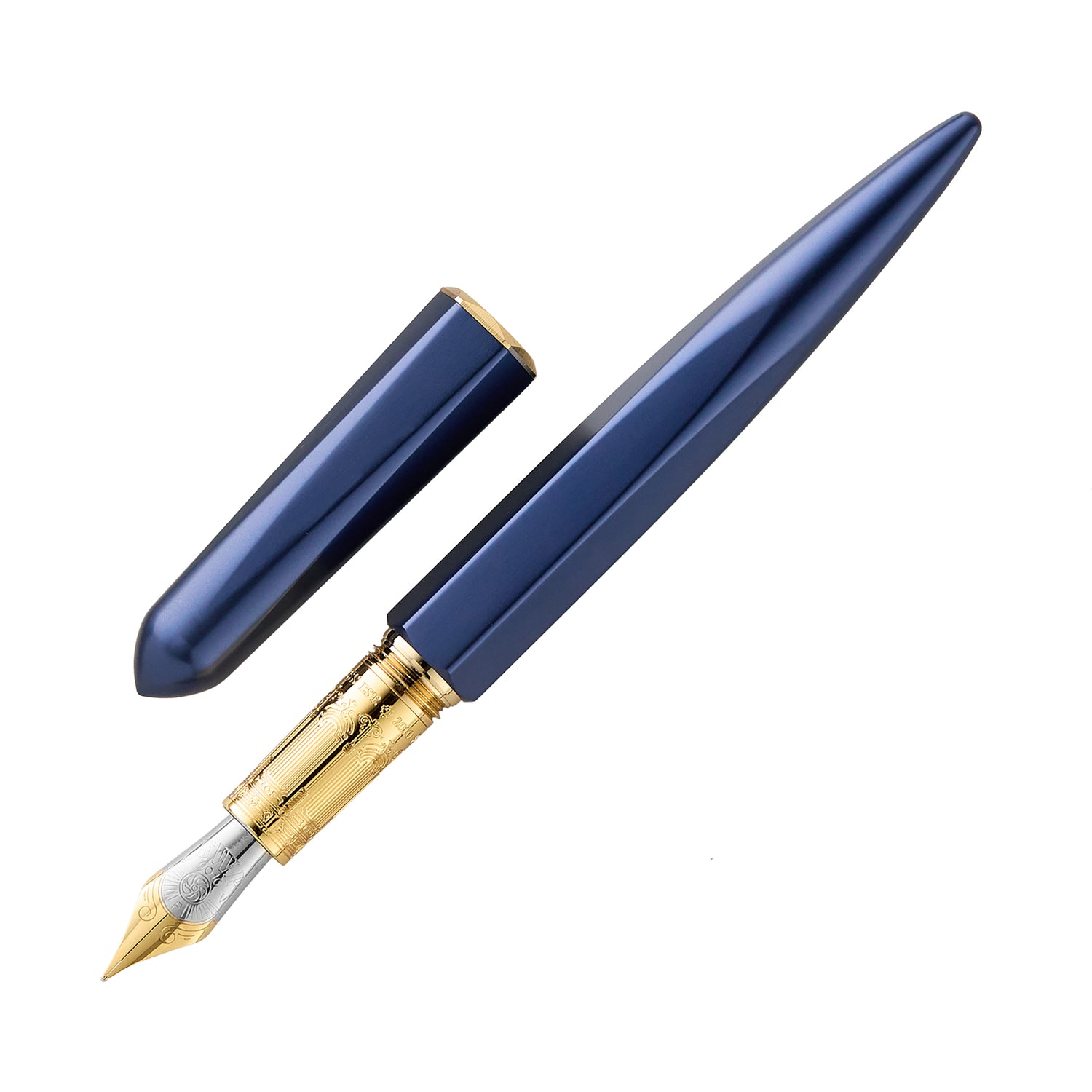 Aluminum Carousel Fountain Pen - Harlequin Dream - Ferris Wheel Press