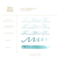 Ferris Wheel Press Lord of the Rings Bijou Fountain Pen & Ink Set - Galadriel (Special Edition)