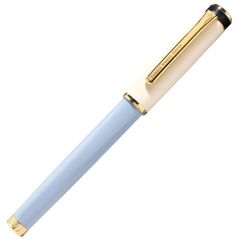 Ferris Wheel Press Masque Resin Fountain Pen & Ink Set - Blue