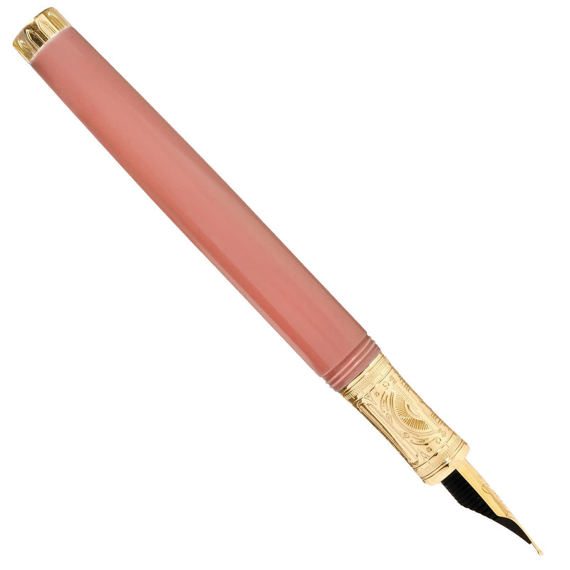 Ferris Wheel Press Masque Resin Fountain Pen & Ink Set - Coral