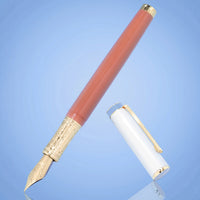 Ferris Wheel Press Masque Resin Fountain Pen & Ink Set - Coral