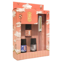 Ferris Wheel Press Masque Resin Fountain Pen & Ink Set - Coral