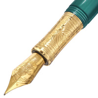 Ferris Wheel Press Masque Resin Fountain Pen & Ink Set - Teal