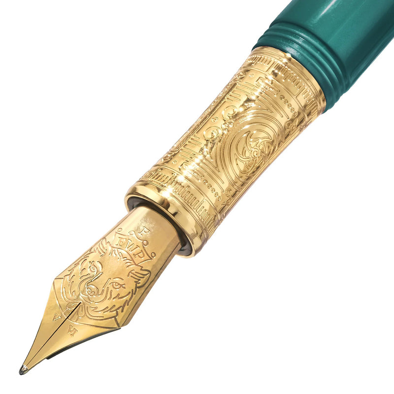 Ferris Wheel Press Masque Resin Fountain Pen & Ink Set - Teal
