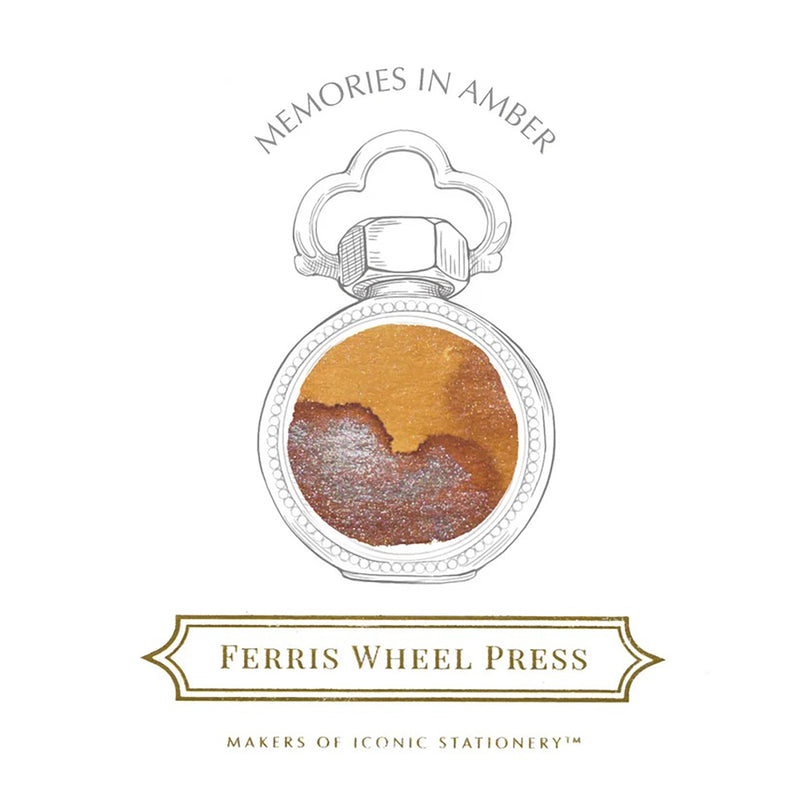 Ferris Wheel Press Memories in Amber - Ink Sample
