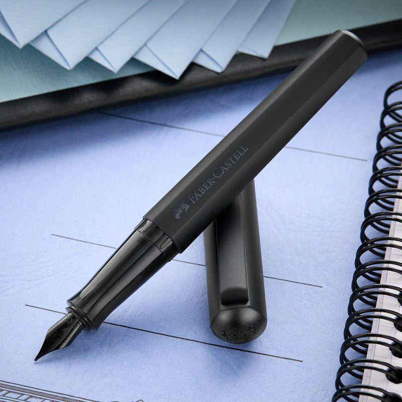 Faber-Castell Hexo Fountain Pen - Matte Black