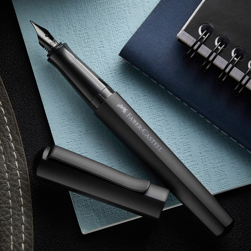 Faber-Castell Hexo Fountain Pen - Matte Black