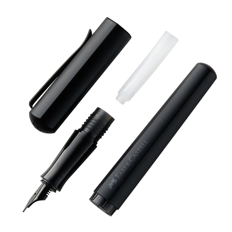 Faber-Castell Hexo Fountain Pen - Matte Black