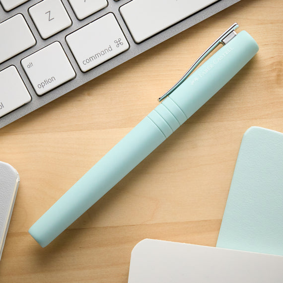 Faber-Castell Poly Fountain Pen - Caribic Blue