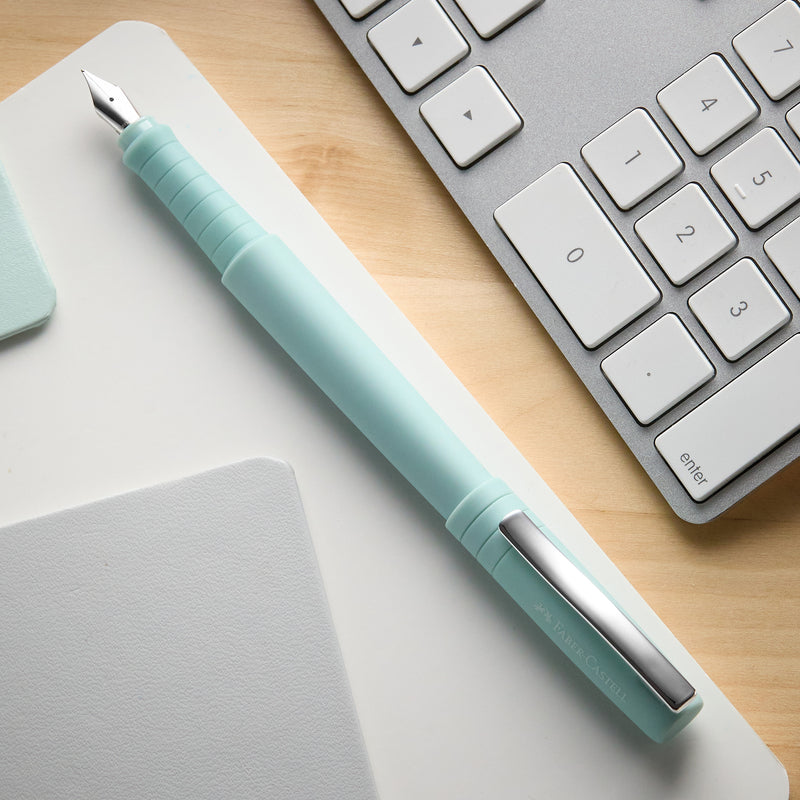 Faber-Castell Poly Fountain Pen - Caribic Blue