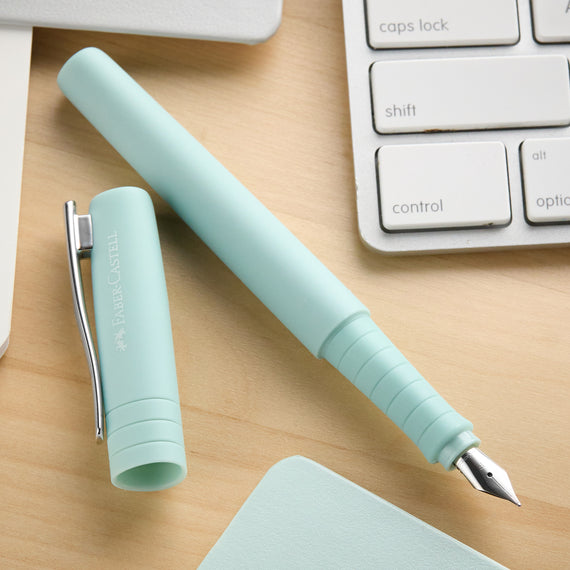 Faber-Castell Poly Fountain Pen - Caribic Blue