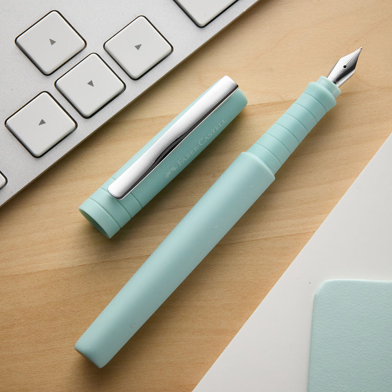 Faber-Castell Poly Fountain Pen - Caribic Blue