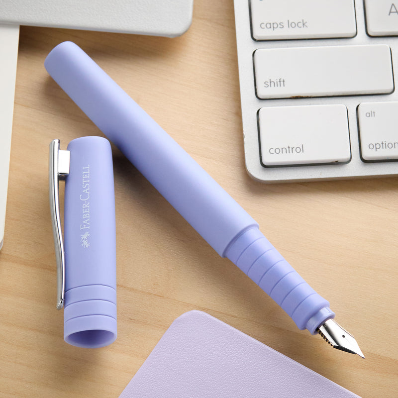 Faber-Castell Poly Fountain Pen - Pale Iris
