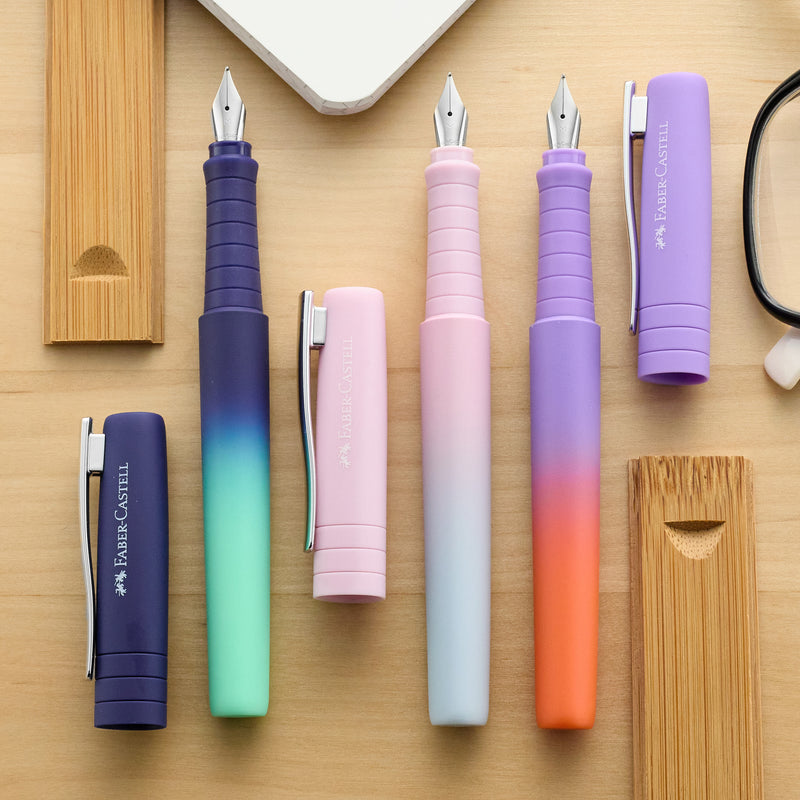 Faber-Castell Poly Ball Flow Fountain Pen - Punchy Melon