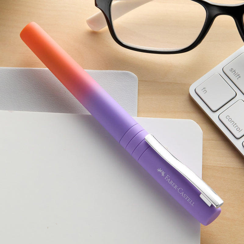 Faber-Castell Poly Ball Flow Fountain Pen - Punchy Melon