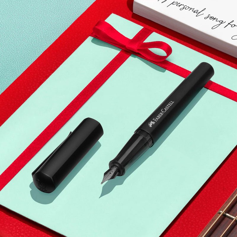Faber-Castell Hexo Fountain Pen - Matte Black