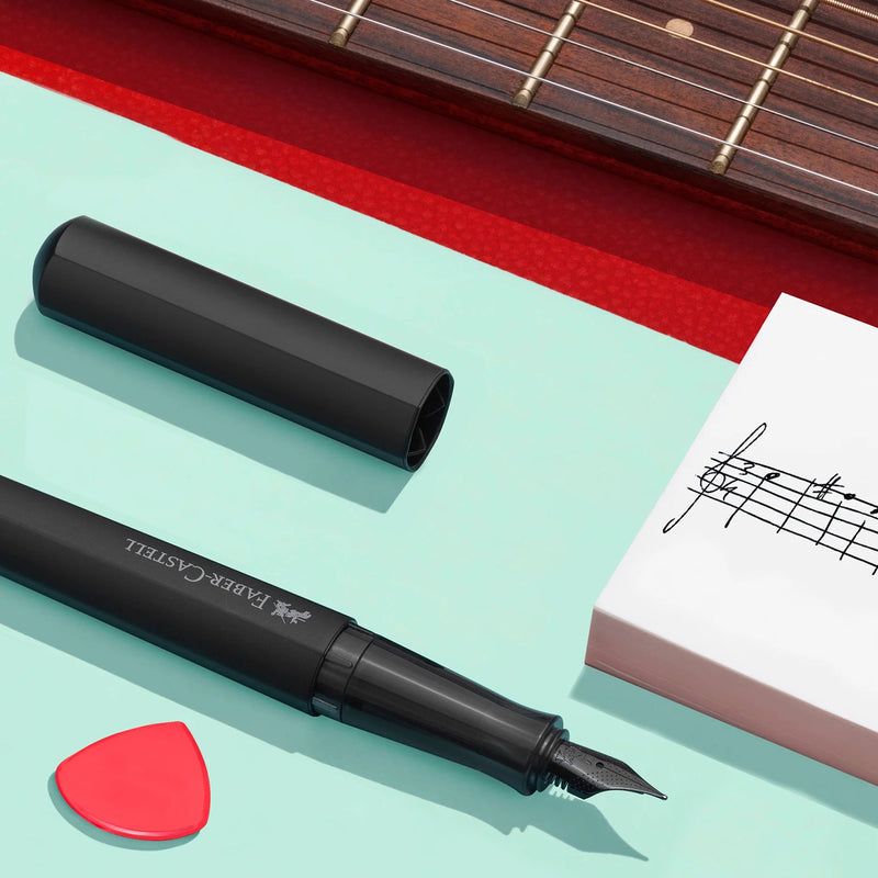 Faber-Castell Hexo Fountain Pen - Matte Black