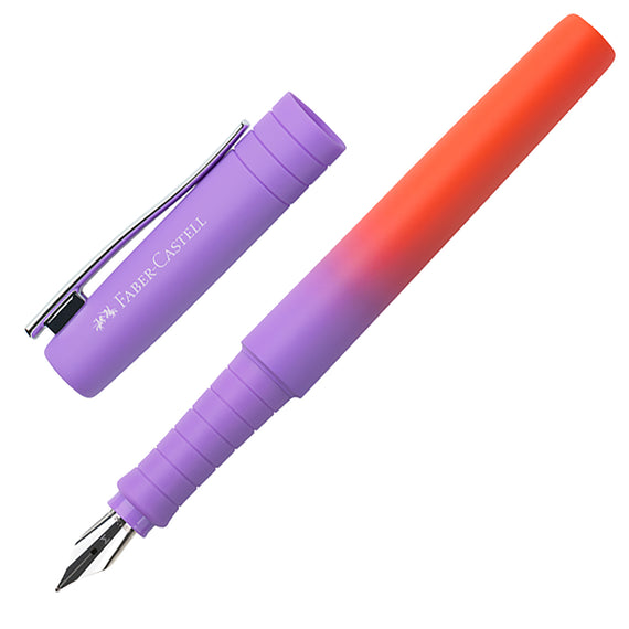 Faber Castell Poly Ball Flow Fountain Pen - Punchy Melon