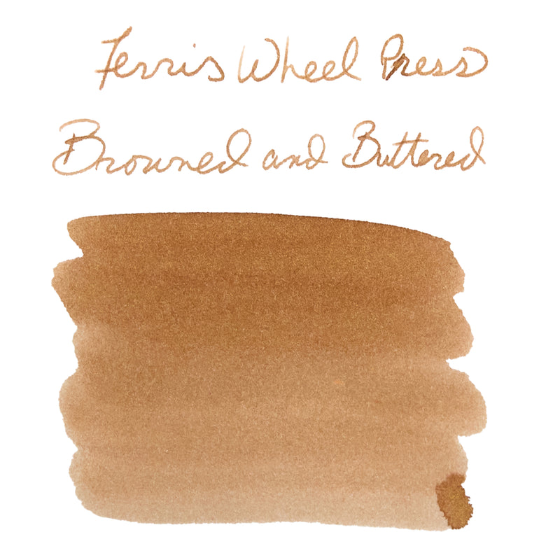 Ferris Wheel Press Browned and Buttered - Ink Sample