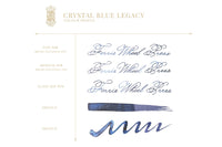 Ferris Wheel Press Crystal Blue Legacy - 38ml Bottled Ink (2024 LE)