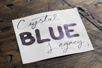 Ferris Wheel Press Crystal Blue Legacy - Ink Sample (2024 LE)