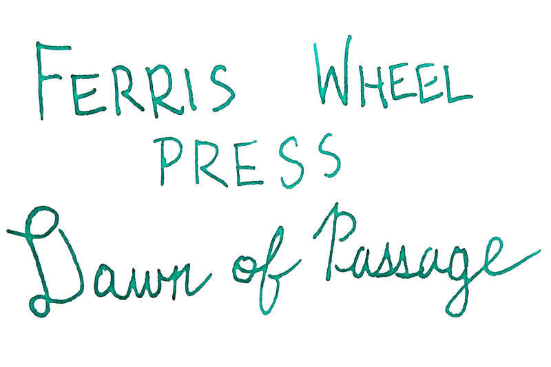 Ferris Wheel Press Dawn of Passage - 20ml Bottled Ink