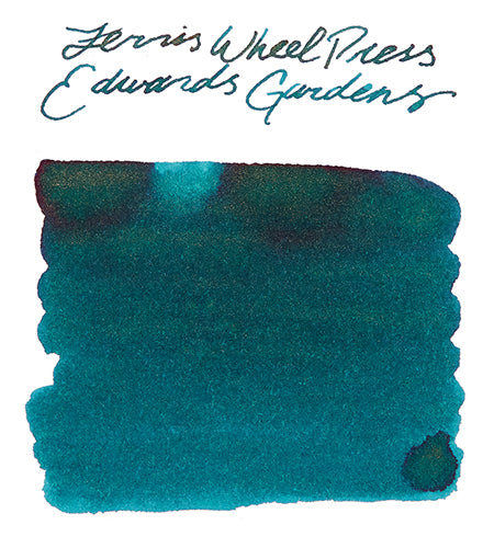 Ferris Wheel Press Edwards Gardens - Ink Sample