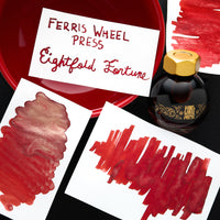 Ferris Wheel Press Eightfold Fortune  - Ink Sample (Lunar New Year Edition)