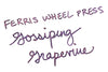 Ferris Wheel Press Gossiping Grapevine - 38ml Bottled Ink