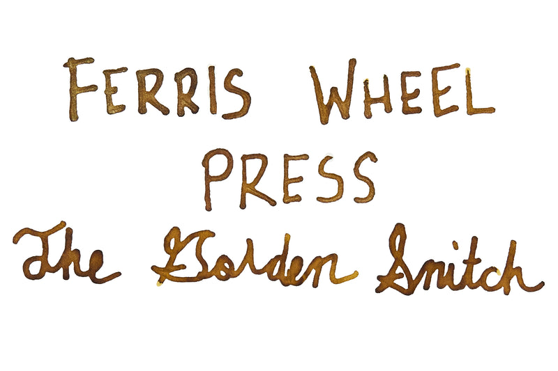 Ferris Wheel Press Harry Potter The Golden Snitch - 38ml Bottled Ink