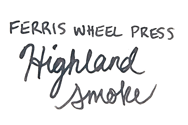Ferris Wheel Press Highland Smoke - 38ml Bottled Ink