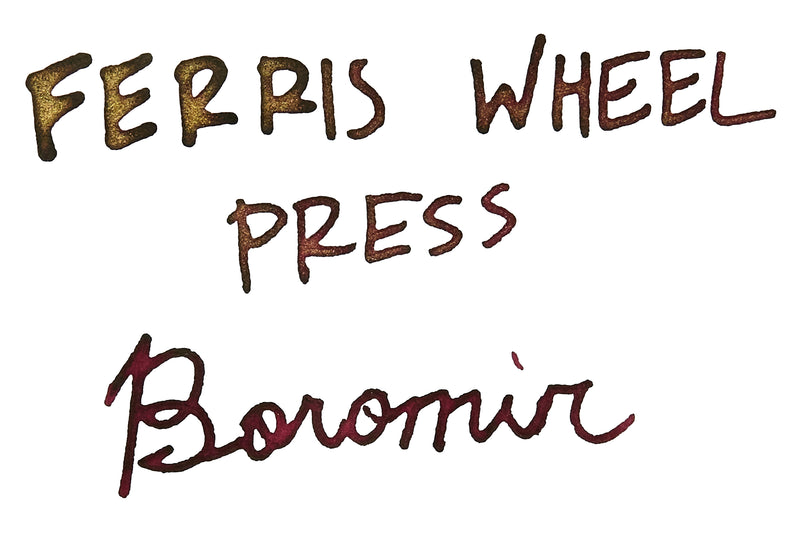 Ferris Wheel Press Lord of the Rings Boromir - 38ml Signature Bottled Ink