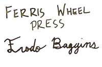 Ferris Wheel Press Lord of the Rings Frodo Baggins - 38ml Signature Bottled Ink
