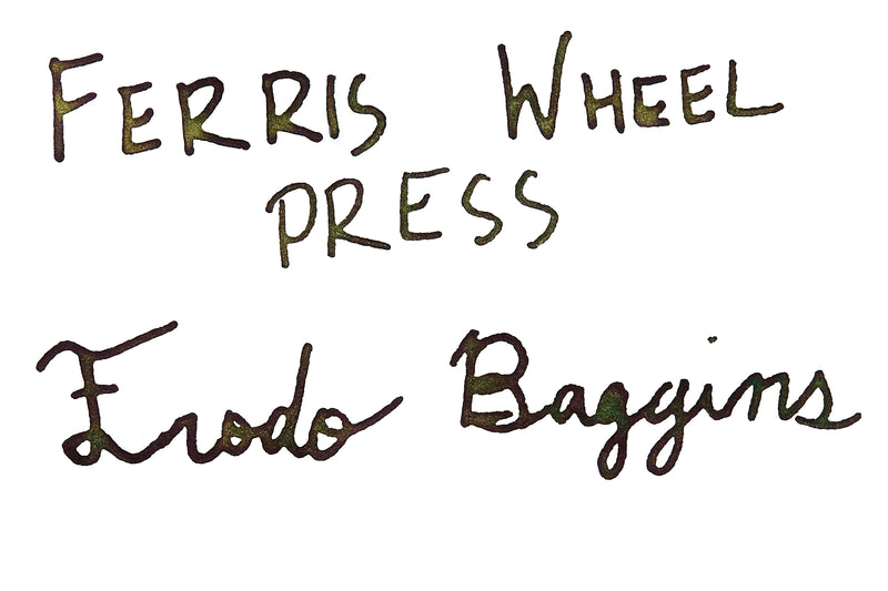 Ferris Wheel Press Lord of the Rings Frodo Baggins - 38ml Signature Bottled Ink