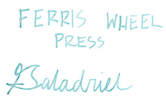 Ferris Wheel Press Lord of the Rings Galadriel - 38ml Signature Bottled Ink (Special Edition)
