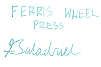 Ferris Wheel Press Lord of the Rings Galadriel - 38ml Signature Bottled Ink