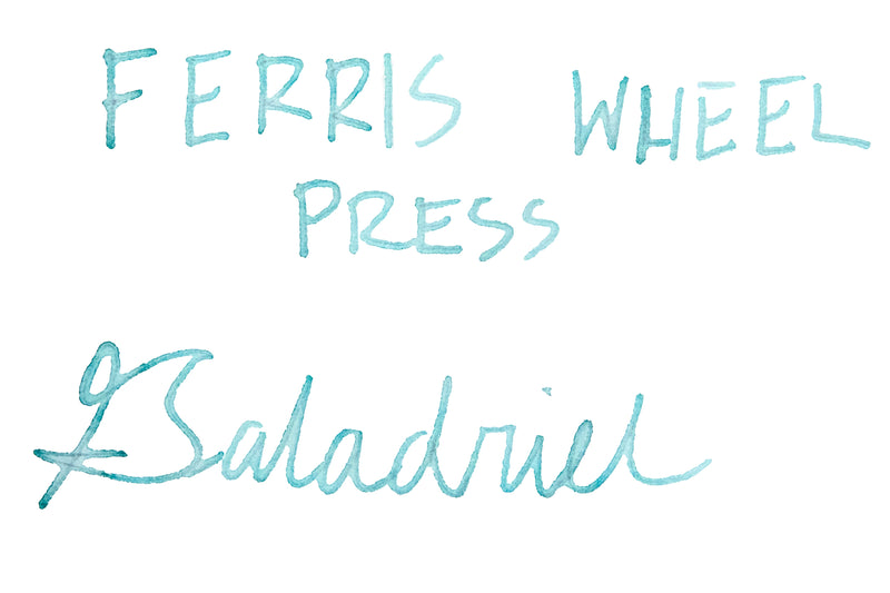 Ferris Wheel Press Lord of the Rings Galadriel - 38ml Signature Bottled Ink