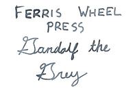 Ferris Wheel Press Lord of the Rings Gandalf the Grey - 38ml Signature Bottled Ink
