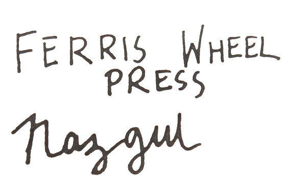 Ferris Wheel Press Lord of the Rings Nazgûl - 38ml Signature Bottled Ink (Special Edition)